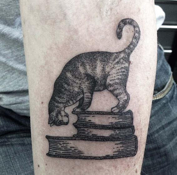 Idees De Tatouages De Chat Destinees Aux Proprietaires Qui Ont Litteralement Leur Animal De Compagnie Dans La Peau