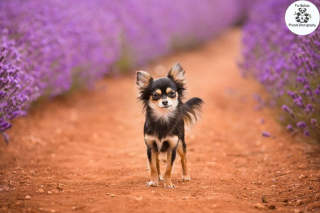 Illustration de l'article : 20 photos féériques de chiens au coeur d'un champ de lavande