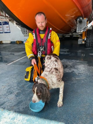 Illustration de l'article : Des gardes-côtes lancent une mission pour retrouver un chien perdu en pleine mer (vidéo)