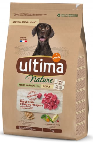 Illustration de l'article : Ultima lance de nouvelles croquettes bio pour chiens et chats et renouvelle sa gamme Nature