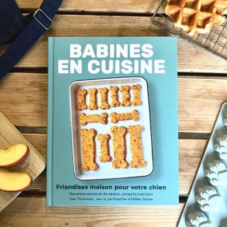 Illustration de l'article : « Babines en cuisine », un livre de recettes pour concocter des friandises saines et savoureuses à son chien