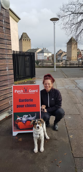 Illustration de l'article : « Je veux remettre le chien au cœur de la société » : Laetitia Lacote dresse le portrait de PatchGuard, un service de garde au poil