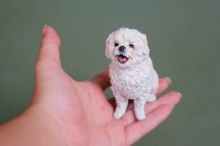 Illustration de l'article : 19 petites sculptures de chiens créées à partir d'argile polymère