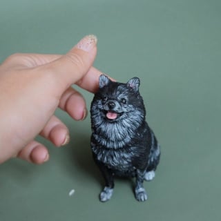 Illustration de l'article : 19 petites sculptures de chiens créées à partir d'argile polymère