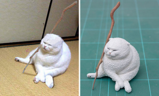 Illustration de l'article : 17 sculptures pleines d'humour faites à partir de photos d'animaux virales