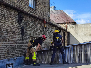 Illustration de l'article : Les portes d’un refuge hors service après une coupure de courant : les pompiers interviennent pour secourir des chatons affamés