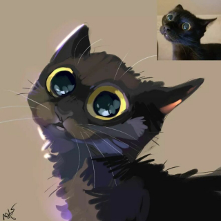 Illustration de l'article : 20 portraits de chats et de chiens "cartoonisés" par un artiste à la créativité débordante