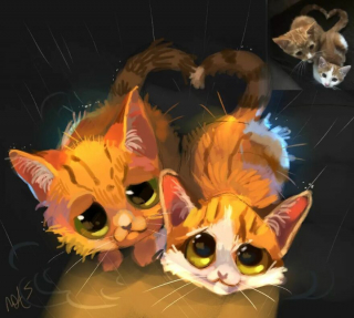 Illustration de l'article : 20 portraits de chats et de chiens "cartoonisés" par un artiste à la créativité débordante