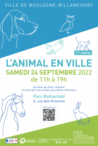 Illustration de l'article : L’Animal en Ville lance sa 11ème édition ce samedi 24 septembre à Boulogne-Billancourt