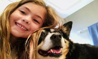 Illustration de l'article : Une fillette de 9 ans rend hommage à sa chienne décédée en offrant un Noël mémorable aux animaux d'un refuge