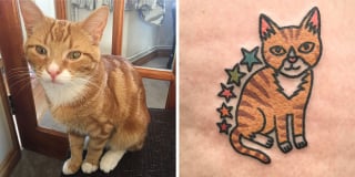 Illustration de l'article : 20 animaux de compagnie apparaissant dans des tatouages uniques en leur genre