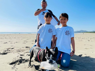 Illustration de l'article : L'histoire émouvante d'une chienne qui nettoyait la plage des déchets plastiques et a transmis sa vocation