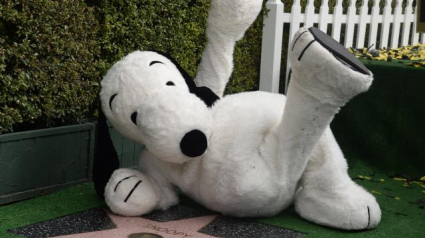 Illustration : Snoopy a son étoile sur le Walk of Fame d'Hollywood