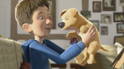 Illustration : Découvrez « Le Cadeau », le court-métrage d’animation montrant un chien très spécial