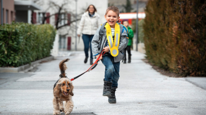 Illustration : Ce chien aide un enfant diabétique à prévenir les crises d’hypoglycémie