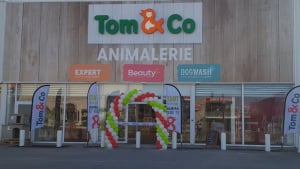 Illustration : Le magasin Tom & Co de Nantes fête son premier anniversaire et mise sur des services bien-être dédiés à votre animal