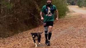 Illustration : En prenant part à une course à pied, ce chien ignorait qu’elle allait changer sa vie pour le meilleur !