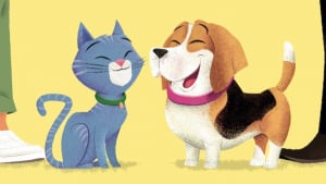 Illustration : Maxi Zoo soutient la campagne de l’I-CAD pour l’identification des chiens et chats