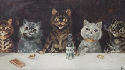 Illustration : 14 tableaux de chats qui prouvent que leur présence a modifié notre vision du monde animal 