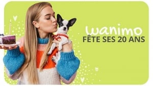 Illustration : Wanimo, site de conseils vétérinaires et animalerie en ligne, souffle sa 20e bougie