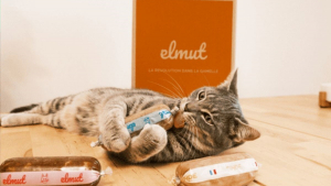 Illustration : Elmut, les repas frais, personnalisés et livrés à domicile, c’est désormais aussi pour les chats !