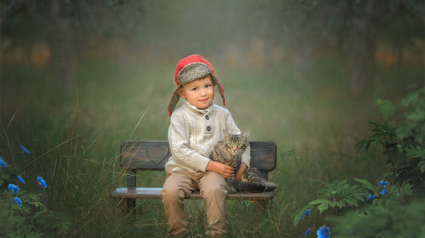 Illustration : 7 photos magnifiques d'enfants et de leurs animaux de compagnie adorés 