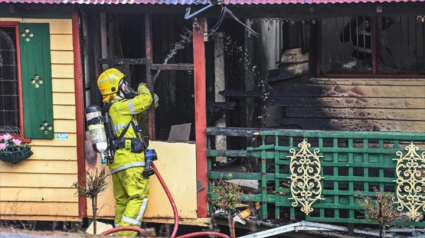 Illustration : Un chat survit miraculeusement à un incendie : les pompiers n’en reviennent pas 