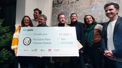 Illustration : Woopets reverse les 10 000 € de bénéfices de sa BD solidaire « Confidences » à l’association Action Protection Animale