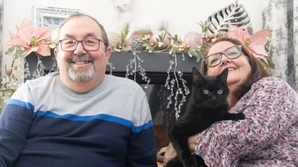 Illustration : Ce couple est persuadé d'avoir gagné à la loterie grâce à son chat, Billy