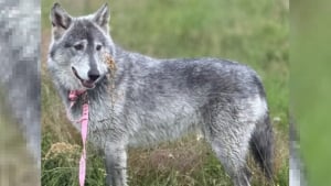 Illustration : "Après avoir été confondue avec un loup, une chienne en fugue est retrouvée saine et sauve après 5 jours"