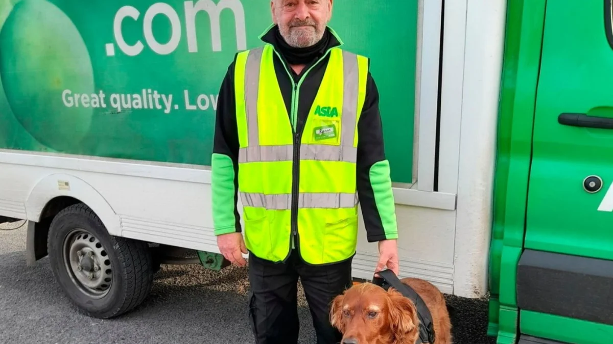 Illustration : "Un livreur reconnaît le chien d’un client sur une route et comprend que la situation est anormale"