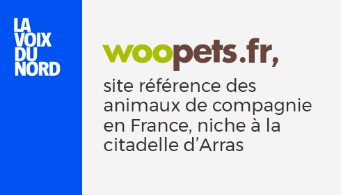 Woopets.fr, site référence des animaux de compagnie en France, niche à la citadelle d’Arras